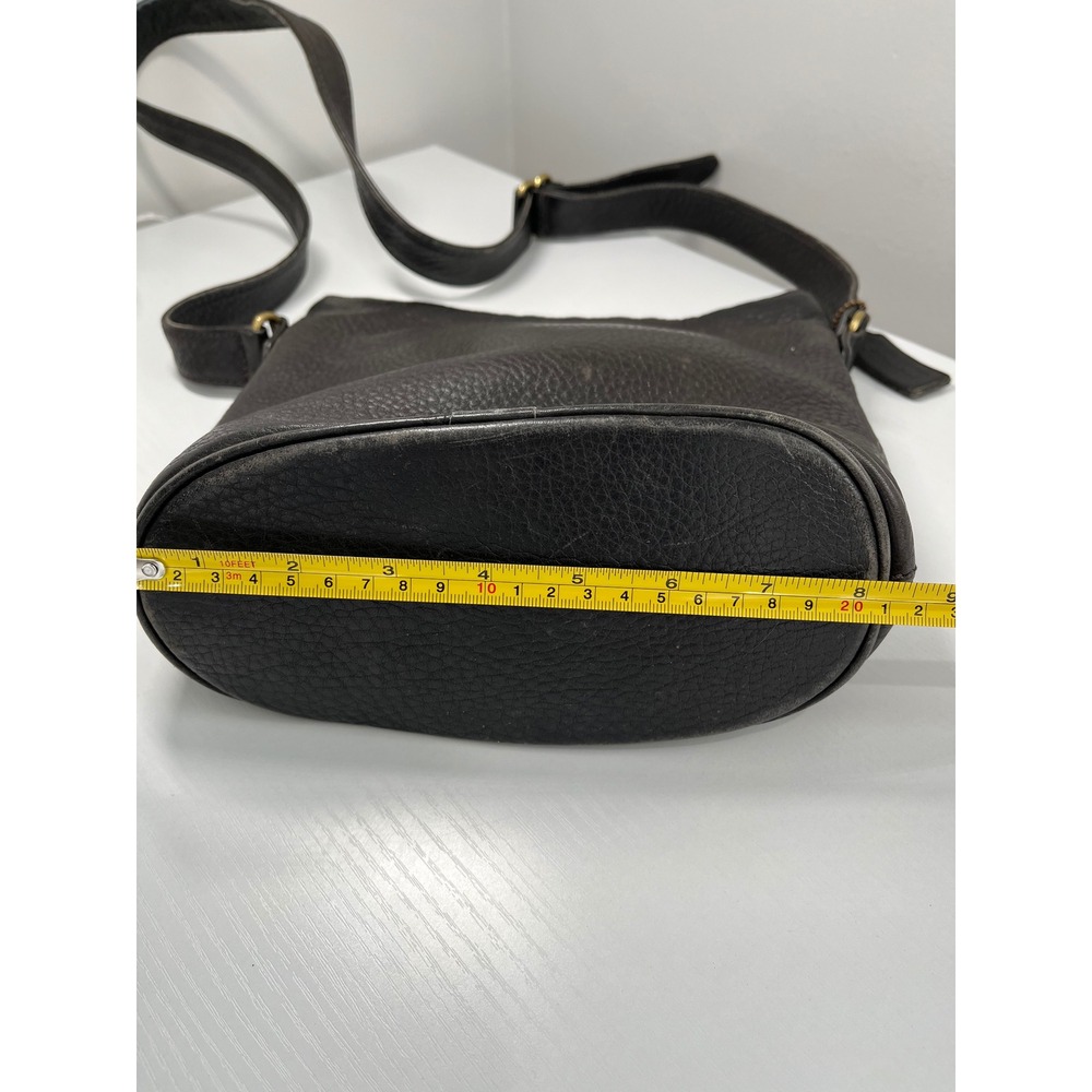 Vintage Coach Sonoma Small‎ Bucket Bag Espresso Pebbled Leather 4907 1995 - Picture 4 of 16